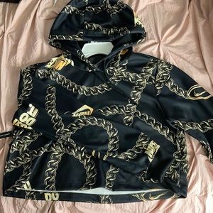 Women’s cropped Nike hoodie